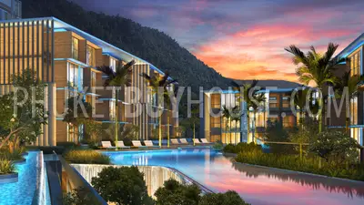 KAM6183: Studio in a New Huge Project 180 Meters from Kamala Beach. Photo #1