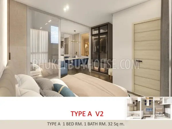 NAI22156: Tranquil Elegance in One Bedroom Apartment at Pre-Sale Price in Rawai. Photo #23
