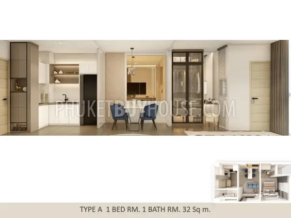 NAI22156: Tranquil Elegance in One Bedroom Apartment at Pre-Sale Price in Rawai. Photo #20