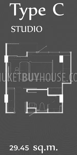 RAW22163: Feasible Studio-Apartment in New Complex of Condominiums for Sale in Rawai. 照片 #11