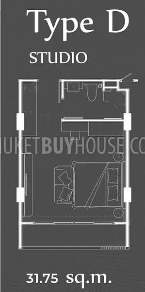 RAW22163: Feasible Studio-Apartment in New Complex of Condominiums for Sale in Rawai. 照片 #13