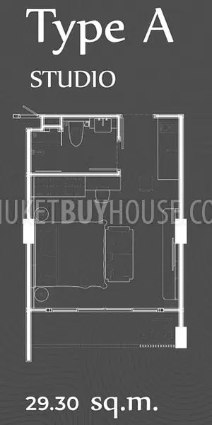 RAW22163: Feasible Studio-Apartment in New Complex of Condominiums for Sale in Rawai. 照片 #9