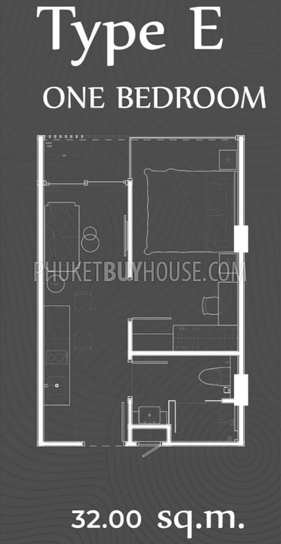RAW22164: Feasible 1Br-Apartment in New Complex of Condominiums for Sale in Rawai. Photo #11