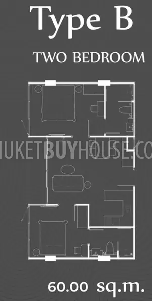 RAW22165: Feasible 2Br-Apartment in New Complex of Condominiums for Sale in Rawai. Fotoğraf #6