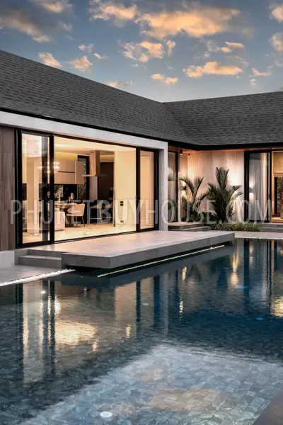 CHE22088: Wood and Marble: Elegant and Laconic Minimalist Style 4-Bedroom Villa in Choeng Thale. Photo #5