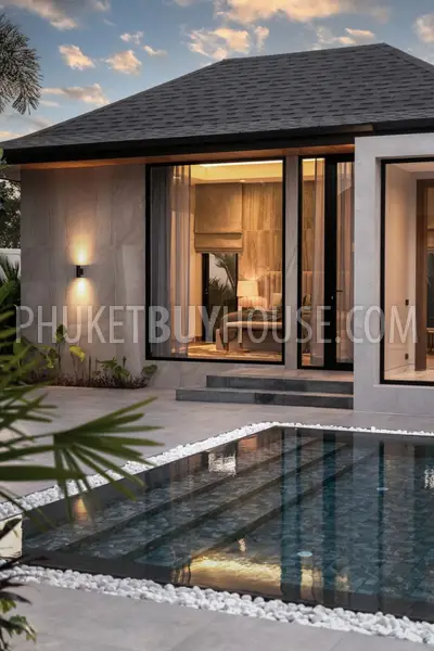 CHE22088: Wood and Marble: Elegant and Laconic Minimalist Style 4-Bedroom Villa in Choeng Thale. Photo #7