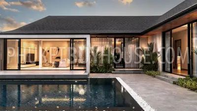 CHE22088: Wood and Marble: Elegant and Laconic Minimalist Style 4-Bedroom Villa in Choeng Thale. Photo #9