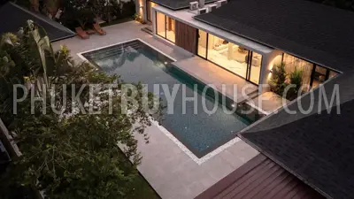CHE22088: Wood and Marble: Elegant and Laconic Minimalist Style 4-Bedroom Villa in Choeng Thale. Photo #22
