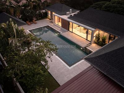 CHE22088: Wood and Marble: Elegant and Laconic Minimalist Style 4-Bedroom Villa in Choeng Thale. Photo #22