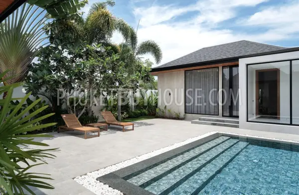 CHE22088: Wood and Marble: Elegant and Laconic Minimalist Style 4-Bedroom Villa in Choeng Thale. Photo #8