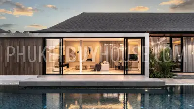 CHE22088: Wood and Marble: Elegant and Laconic Minimalist Style 4-Bedroom Villa in Choeng Thale. Photo #12
