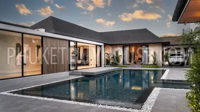 CHE22088: Wood and Marble: Elegant and Laconic Minimalist Style 4-Bedroom Villa in Choeng Thale. Photo #10