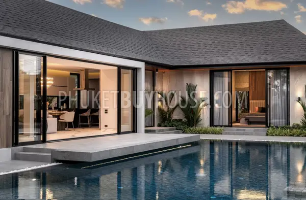 CHE22088: Wood and Marble: Elegant and Laconic Minimalist Style 4-Bedroom Villa in Choeng Thale. Photo #14