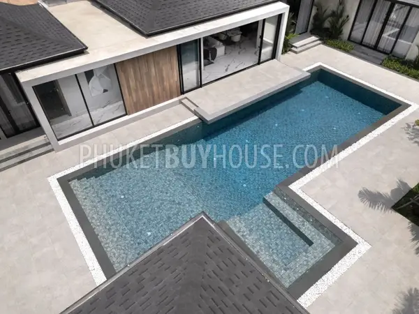 CHE22088: Wood and Marble: Elegant and Laconic Minimalist Style 4-Bedroom Villa in Choeng Thale. Photo #23