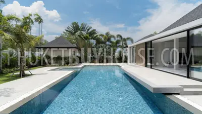 CHE22088: Wood and Marble: Elegant and Laconic Minimalist Style 4-Bedroom Villa in Choeng Thale. Photo #17