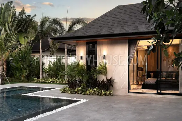 CHE22088: Wood and Marble: Elegant and Laconic Minimalist Style 4-Bedroom Villa in Choeng Thale. Photo #11