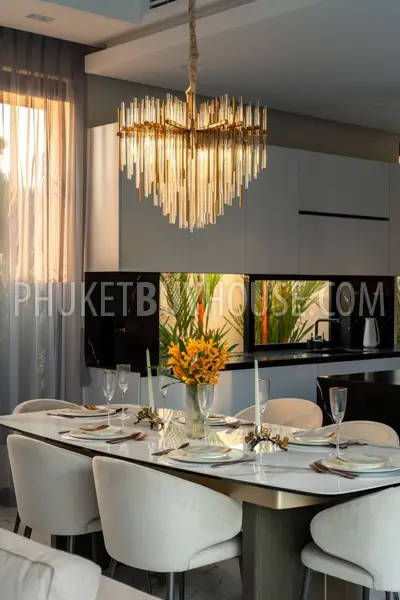 CHE22088: Wood and Marble: Elegant and Laconic Minimalist Style 4-Bedroom Villa in Choeng Thale. Photo #26