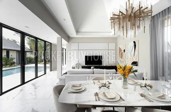 CHE22088: Wood and Marble: Elegant and Laconic Minimalist Style 4-Bedroom Villa in Choeng Thale. Photo #27