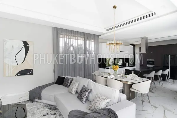 CHE22088: Wood and Marble: Elegant and Laconic Minimalist Style 4-Bedroom Villa in Choeng Thale. Photo #38
