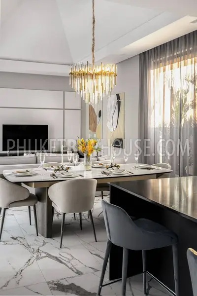 CHE22088: Wood and Marble: Elegant and Laconic Minimalist Style 4-Bedroom Villa in Choeng Thale. Photo #36