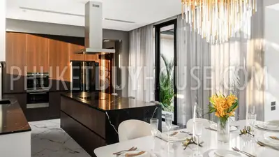 CHE22088: Wood and Marble: Elegant and Laconic Minimalist Style 4-Bedroom Villa in Choeng Thale. Photo #35
