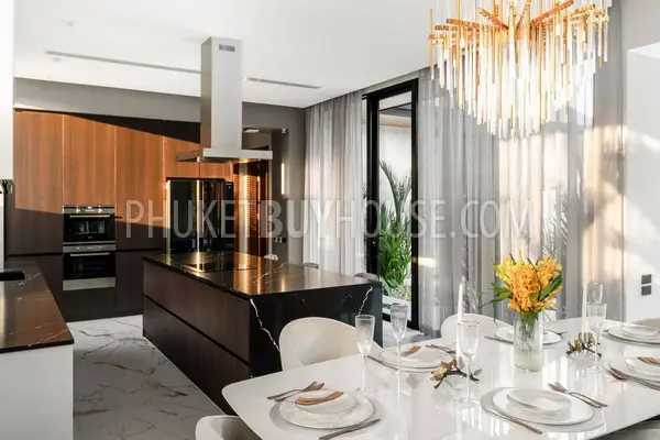 CHE22088: Wood and Marble: Elegant and Laconic Minimalist Style 4-Bedroom Villa in Choeng Thale. Photo #35