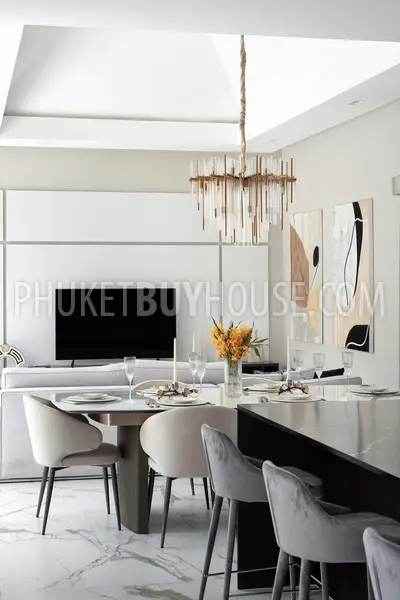 CHE22088: Wood and Marble: Elegant and Laconic Minimalist Style 4-Bedroom Villa in Choeng Thale. Photo #44