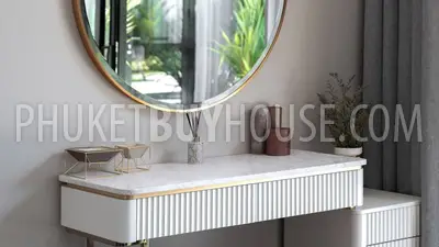 CHE22088: Wood and Marble: Elegant and Laconic Minimalist Style 4-Bedroom Villa in Choeng Thale. Photo #47