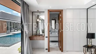 CHE22088: Wood and Marble: Elegant and Laconic Minimalist Style 4-Bedroom Villa in Choeng Thale. Photo #50