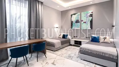 CHE22088: Wood and Marble: Elegant and Laconic Minimalist Style 4-Bedroom Villa in Choeng Thale. Photo #54