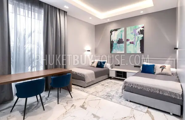CHE22088: Wood and Marble: Elegant and Laconic Minimalist Style 4-Bedroom Villa in Choeng Thale. Photo #54