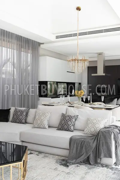 CHE22088: Wood and Marble: Elegant and Laconic Minimalist Style 4-Bedroom Villa in Choeng Thale. Photo #46