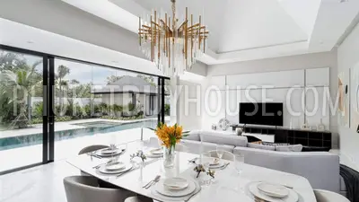 CHE22088: Wood and Marble: Elegant and Laconic Minimalist Style 4-Bedroom Villa in Choeng Thale. Photo #41