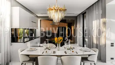 CHE22088: Wood and Marble: Elegant and Laconic Minimalist Style 4-Bedroom Villa in Choeng Thale. Photo #45
