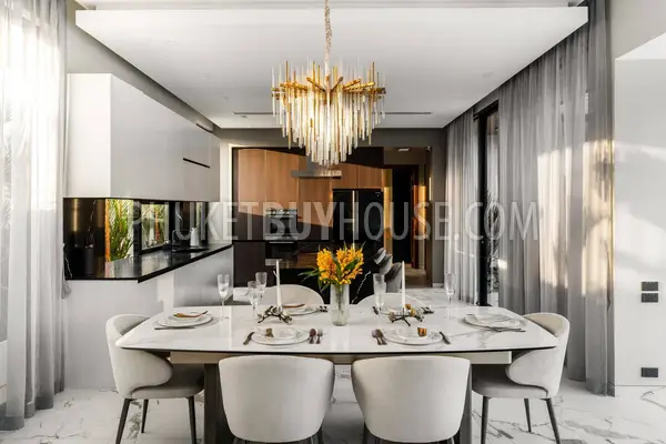 CHE22088: Wood and Marble: Elegant and Laconic Minimalist Style 4-Bedroom Villa in Choeng Thale. Photo #45