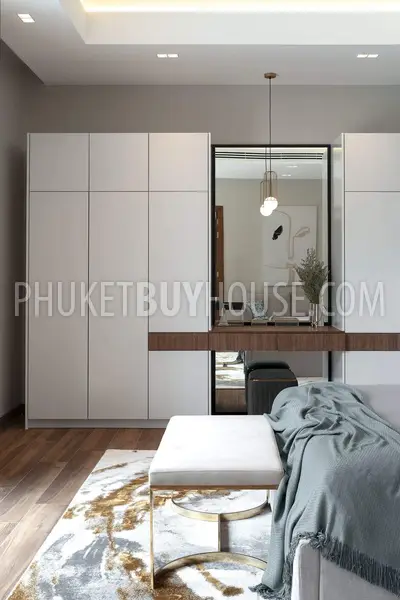 CHE22088: Wood and Marble: Elegant and Laconic Minimalist Style 4-Bedroom Villa in Choeng Thale. Photo #53