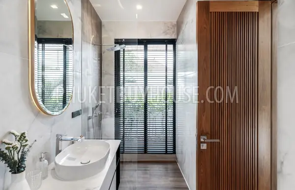 CHE22088: Wood and Marble: Elegant and Laconic Minimalist Style 4-Bedroom Villa in Choeng Thale. Photo #61