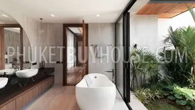 CHE22088: Wood and Marble: Elegant and Laconic Minimalist Style 4-Bedroom Villa in Choeng Thale. Photo #63