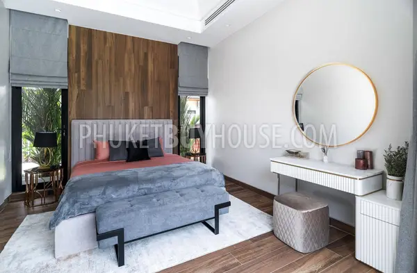 CHE22088: Wood and Marble: Elegant and Laconic Minimalist Style 4-Bedroom Villa in Choeng Thale. Photo #56