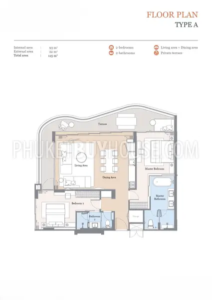 LAG22167: Prime Coastal Living: Exclusive Access and World-Class Amenities at 2BR apartment in Laguna. Photo #25