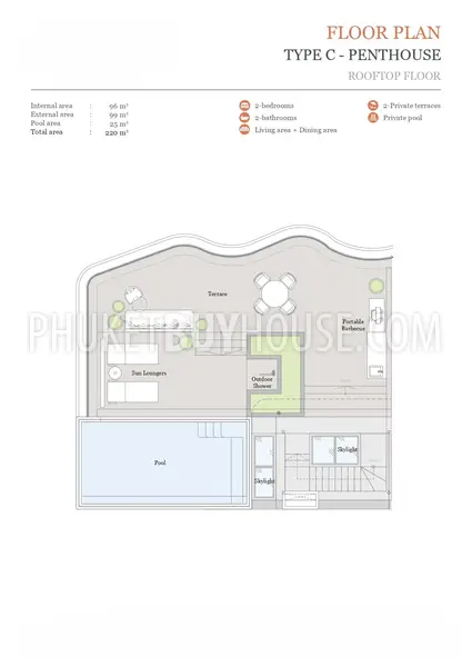 LAG22168: Prime Coastal Living: Exclusive Access and World-Class Amenities at 2BR Penthouse in Laguna. Photo #28