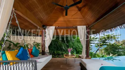 KAT6960: Magnificent Sea View Villa in Kata Beach Area. Fotoğraf #40