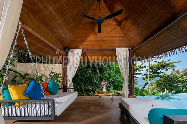 KAT6960: Magnificent Sea View Villa in Kata Beach Area. Fotoğraf #40