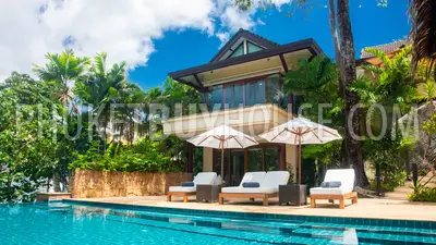 KAT6960: Magnificent Sea View Villa in Kata Beach Area. Fotoğraf #48