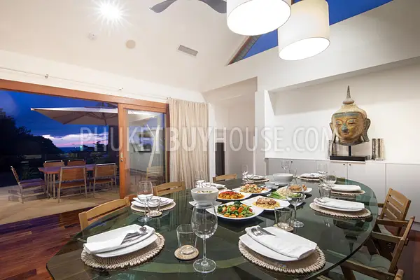 KAT6960: Magnificent Sea View Villa in Kata Beach Area. Fotoğraf #45