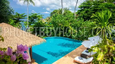 KAT6960: Magnificent Sea View Villa in Kata Beach Area. Fotoğraf #36