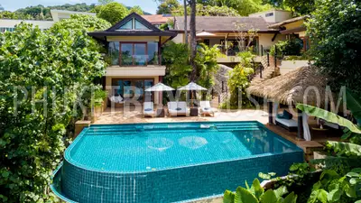 KAT6960: Magnificent Sea View Villa in Kata Beach Area. Fotoğraf #1