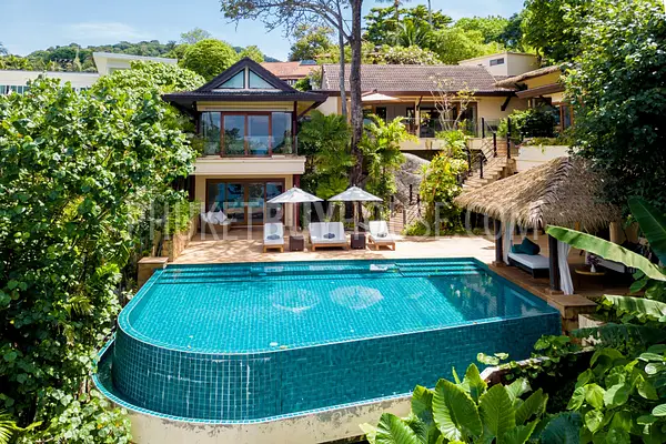 KAT6960: Magnificent Sea View Villa in Kata Beach Area. Fotoğraf #1