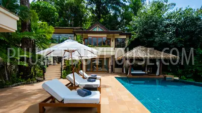 KAT6960: Magnificent Sea View Villa in Kata Beach Area. Fotoğraf #49