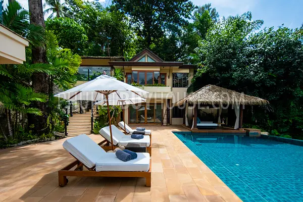 KAT6960: Magnificent Sea View Villa in Kata Beach Area. Fotoğraf #49